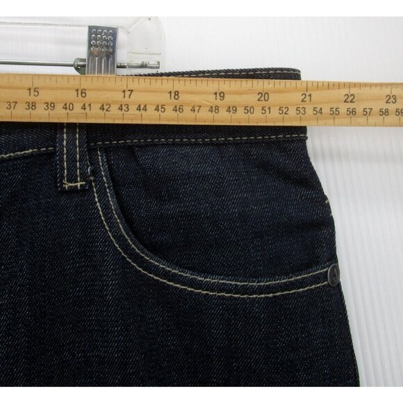 VINTAGE Hip Hop Jeans 40 Jeanetix Baggy Loose Denim Flap Pockets 40X31 - Picture 4 of 9